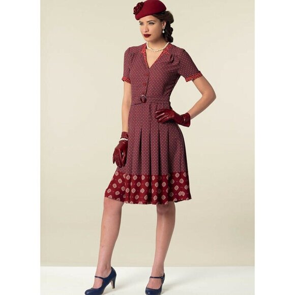 McCall's M7433 Misses 6 to 14 Archive Circa 1943 Dress Uncut Sewing Pattern New - Picture 6 of 10